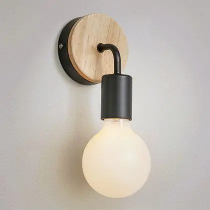 Buy Scandinavian wall lamp - Prinston Black 58849 in the Europe 