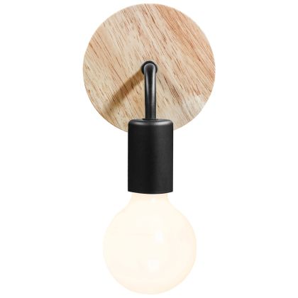 Buy Scandinavian wall lamp - Prinston Black 58849 - in the EU 