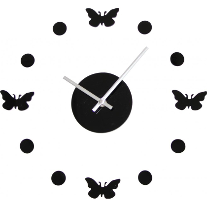 Buy 4 Butterflies Wall Clock Unique 54920 home delivery 