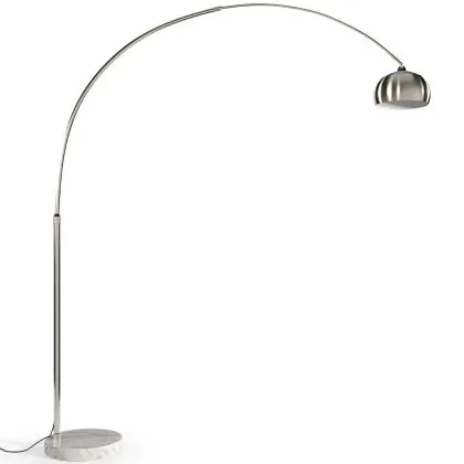 Buy Floor Lamp with Marble Base - Living Room Lamp - Lery White 13693 in the Europe 