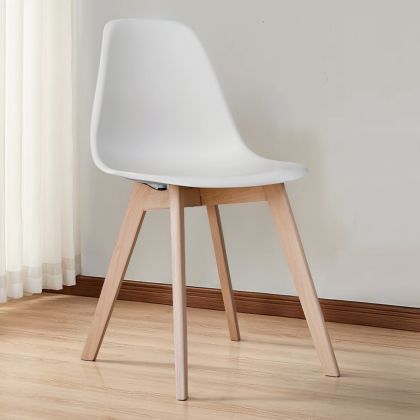Buy Dining Chair Scandinavian Design Brielle  White 58593 - in the EU 