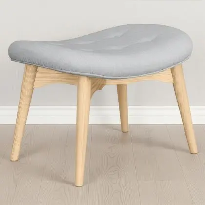 Buy Contor Ottoman - Scandinavian Design Orange 59019 home delivery 