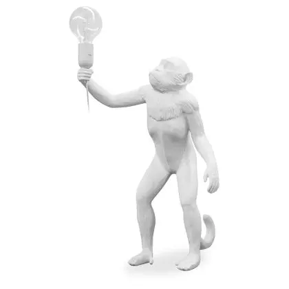 Buy Table Lamp - Monkey Living Room Lamp - Reni Black 58443 home delivery 