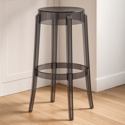 Buy Bar Stool  Victoire - 75cm - Design Transparent Transparent 29571 at MyFaktory 