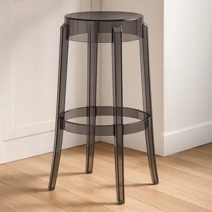 Buy Bar Stool  Victoire - 75cm - Design Transparent Transparent 29571 home delivery 