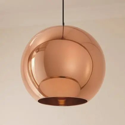 Buy Lamp Cooperlight - 40 cm - Chromed Metal Bronze 49386 at MyFaktory 