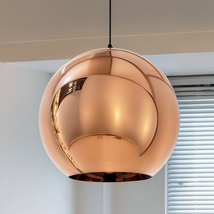 Buy Lamp Cooperlight - 25 cm - Chromed Metal  Bronze 99951297 with a guarantee 
