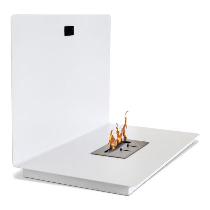 Buy Wall-mounted Ethanol Fireplace - Aluna White 46772 in the Europe 