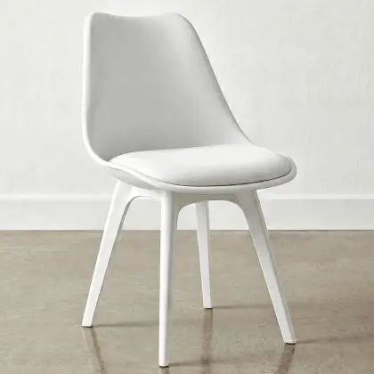 Buy Premium Brielle Scandinavian Design chair with cushion White 59277 - in the EU 
