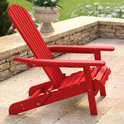 Buy Adirondack Garden Chair - Wood Red 59415 - in the EU 