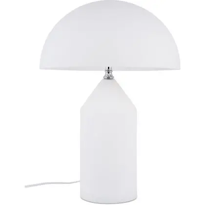 Buy Frey Desk Lamp - White Glass White 13291 home delivery 
