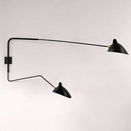 Buy MRZ-R2C Wall lamp  Black 58219 in the Europe 