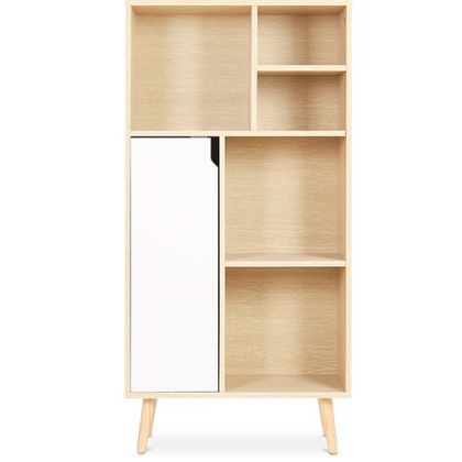 Buy Wooden Sideboard - Scandinavian Design - Large - Rion Natural wood 59646 in the Europe 