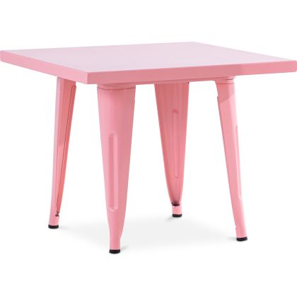 Buy Bistrot Metalix Kid Table 60 cm - Metal Aquamarine 59685 - prices 