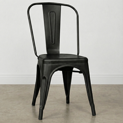 Buy Bistrot Metalix Chair - New Edition - Matte Metal Lavander 59803 in the Europe 