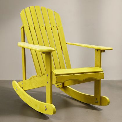 Buy Adirondack Rocking Chair Pastel yellow 59861 - in the EU 