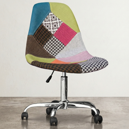 Buy Brielle Office Chair - Patchwork Simona  Multicolour 59866 in the Europe 