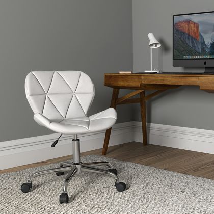Buy Upholstered PU Office Chair - Winka Black 59871 - prices 