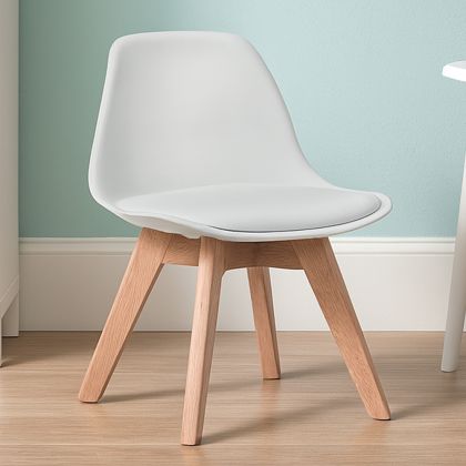 Buy Cushioned High Back Kids' Chair White 59872 at MyFaktory 