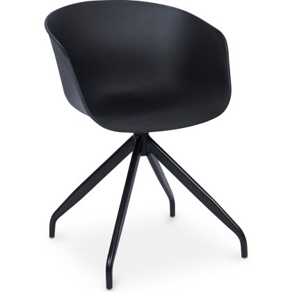 Buy Design Office Chair with Armrests Black 59886 home delivery 