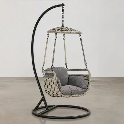Buy Hanging Garden Chair -- Eva Grey 59898 home delivery 