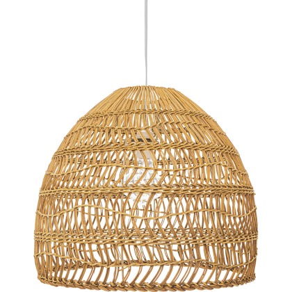 Buy Hanging Lamp Boho Bali Design Natural Rattan - 40 cm - Seam Natural wood 60044 home delivery