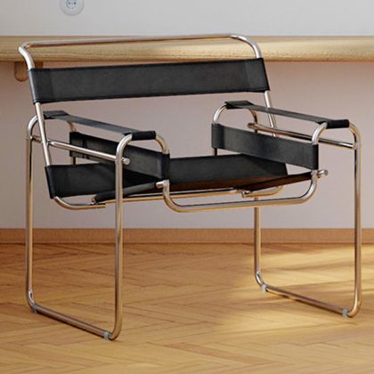 Buy Vasyl Chair -  Faux Leather Black 16815 with a guarantee 