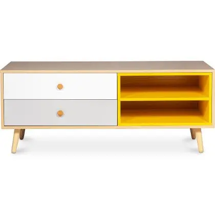 Buy Wooden TV Stand - Scandinavian Design - Preius Natural wood 60408 in the Europe 