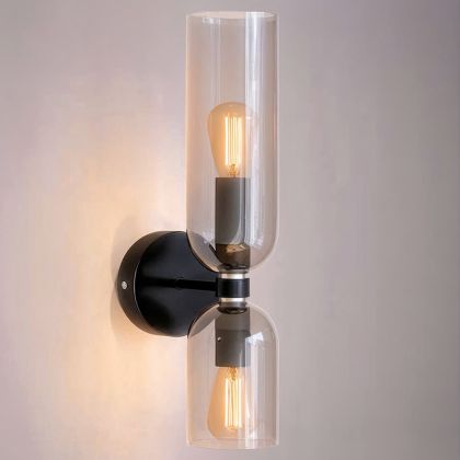 Buy Lamp Wall Light - Crystal and Metal - Hat Smoke 60523 - in the EU