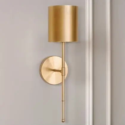 Buy Lamp Wall Light - LED Gold Metal - Fiya Gold 60521 - prices 