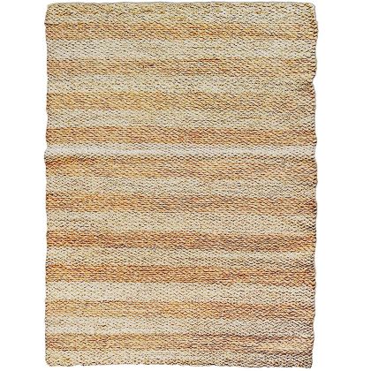 Buy RectangularJute Rug - Boho Bali - 100x120 CM - Selfa Natural 61077 - in the EU 