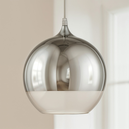 Buy Reflexion Lamp - 40cm - Chromed Metal Silver 58258 - in the EU 