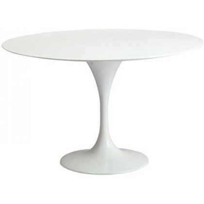 Buy Round Fiberglass Tulipa Table - 110cm White 29845 - in the EU 
