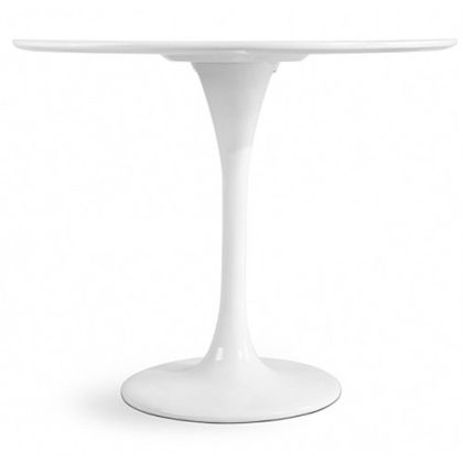 Buy Round Fiberglass Tulipa Table - 110cm White 29845 at MyFaktory 