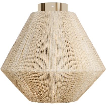 Buy Ceiling Lamp - Boho Bali Ceiling Light - Memu Aged Gold 60679 with a guarantee 