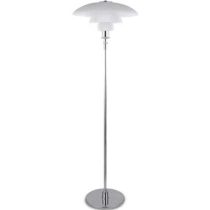 Buy PL 4/3 Floor Lamp - Steel and Glass Steel 15228 with a guarantee 