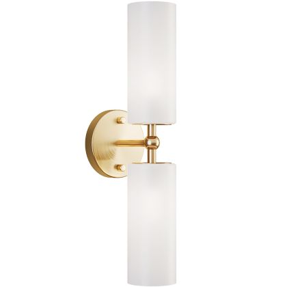 Buy Wall Lamp Aged Gold - 2-Light Wall Sconce - Ouna Aged Gold 60683 at MyFaktory 