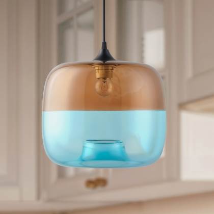 Buy Coffee Blue Lamp - Glass Blue 58259 with a guarantee 