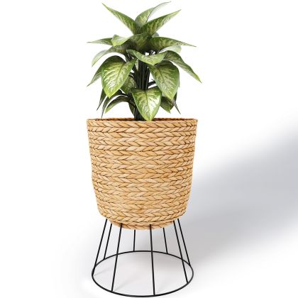 Buy Round Floor Planter - Boho Style - 46 CM - Pert Natural 61241 - prices 