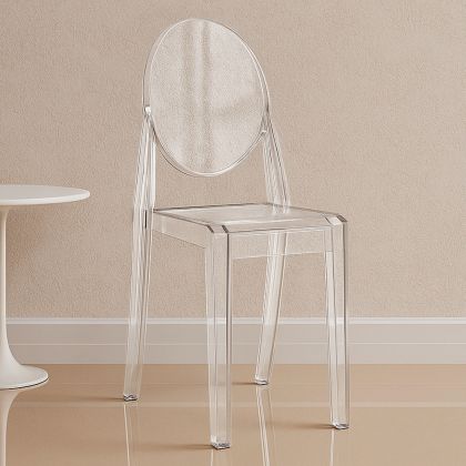 Buy Transparent Dining Chair - Victoire  Transparent 16458 in the Europe 