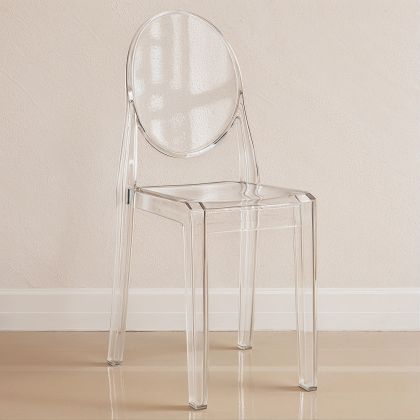 Buy Transparent Dining Chair - Victoire  Transparent 16458 at MyFaktory 