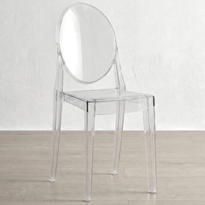 Buy Transparent Dining Chair - Victoire  Transparent 16458 - prices 