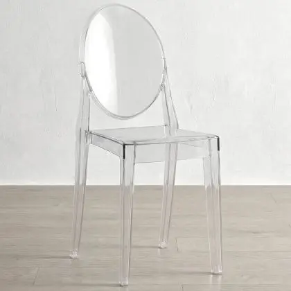 Buy Transparent Dining Chair - Victoire  Transparent 16458 at MyFaktory 