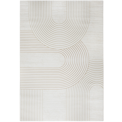 Buy Rug Large Contemporary Modern Design - Beige (290x200 cm) - Serta Beige 61356 at MyFaktory 
