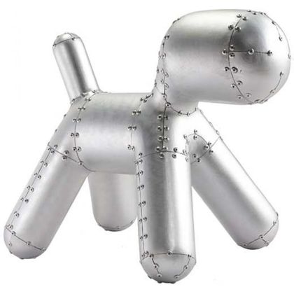 Buy Aviator pony chair - aluminum finish Silver 26715 home delivery 