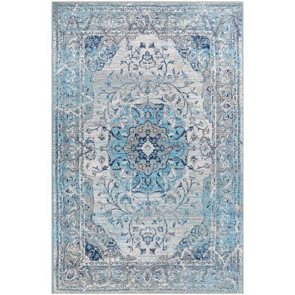 Buy Vintage Oriental Carpet - (290x200 cm) - Kemal Blue 61410 at MyFaktory 