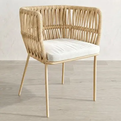 Buy Beige Outdoor Chair - Rope - Dexter Beige 61469 in the Europe 