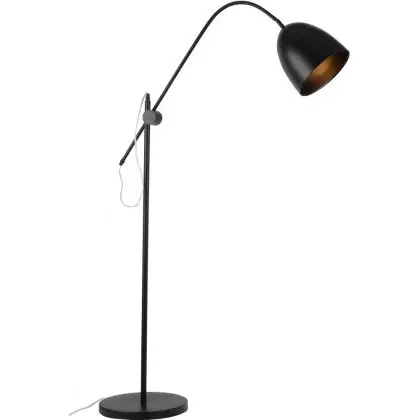 Buy Floor lamp – minimalist style floor lamp – metal – Derek Black 16329 home delivery 