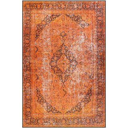 Buy Vintage Oriental Carpet - (290x200 cm) - Umber Multicolour 61624 at MyFaktory 
