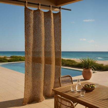 Buy Shade Curtain Awning Coconut Fiber 2.1x1M – 100% Natural Shade Sail Beige 61806 - prices 